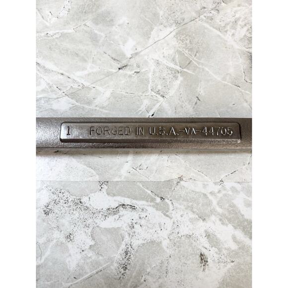 Craftsman Tools 1" SAE Combination Wrench 12 Point -VA- 44705 Forged In USA - Picture 3 of 5